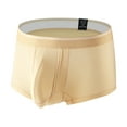 thumbnail image 1 of Men's Boxer Briefs Penguin Underwear Athletic Brief Cool Underwear for Men 2xl Sweat Proof Men No Ride up Spandex Ring for 2un Power Fashion Briefs Design Men's Ice Silk Khaki 3XL, 1 of 2
