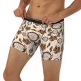 thumbnail image 1 of Men's Boxer Briefs, Retro Dreamcatcher Soft and Breathable Mens Underwear Boxer Briefs With Widen Waist, 1 of 5