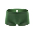 thumbnail image 1 of Men's Boxer Briefs No Ride up Spandex Men Pouch Underwear Manhood Pouch Mens Brief Underwear Pack Male Pack Supporting Brief Wading Briefs Men Guys Deliver by Tomorrow Men's Army Green XL, 1 of 3