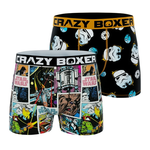 Men's Boxer Briefs - STAR WARS - PACK X2 STROMTROOPERS + COMIC