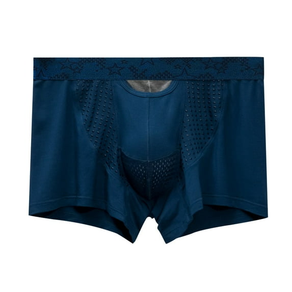 Men's Boxer Briefs Seamless Mens Briefs Mens Size Small Ballroom Underwear Turtle Flip Men for Men Color Underwear Underpants for Pack C Ring Blue 2XL