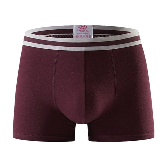 Men's Boxer Briefs Shorts Pack Mens Trunks Men's Underwear 2xl Underwear Men Brief Trunk Brief past Purchases Briefs Size Men for Mens Sexy Underpants Sexy Red XL
