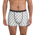 thumbnail image 1 of Men's Boxer Briefs, Signal Icon Soft Comfy Mens Underwear Boxer Briefs Breathable With Widen Waist, 1 of 7