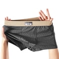 thumbnail image 1 of Men's Boxer Briefs Soft Cotton Comfortable Briefs for Men Lightweight Breathable Sport Underwear Gym Workout Biking Running Athletic Undergarments Quick Dry Underwear, 1 of 5