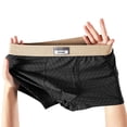 thumbnail image 1 of Men's Boxer Briefs Soft Cotton Comfortable Briefs for Men Lightweight Breathable Sport Underwear Gym Workout Biking Running Athletic Undergarments Quick Dry Underwear, 1 of 5
