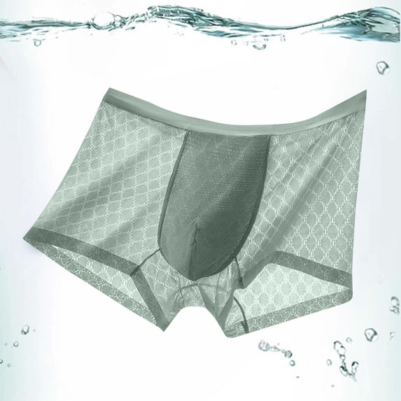 Men's Boxer Briefs Soft Cotton Comfortable Briefs for Men Lightweight Breathable Sport Underwear Gym Workout Biking Running Athletic Undergarments Quick Dry Underwear
