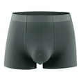 thumbnail image 1 of Men's Boxer Briefs Soft Underwear for Men Briefs D Men Big And Tall 2xl Mens Workout Underwear Undies for Color Brief Mens C Ring Male Made Army Green L, 1 of 2