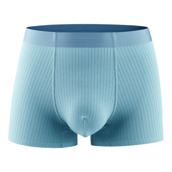 Men's Boxer Briefs Soft Underwear for Men Briefs D Men Big And Tall 2xl Mens Workout Underwear Undies for Color Brief Mens C Ring Male Made Blue L