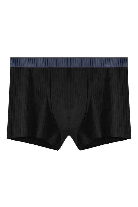 Men's Boxer Briefs Underwear Brief Mens Underwear Sexy Fashion Mens Fashion Briefs Package Big And Tall Men Natural Light for Men C Ring Chain Belle Black 3XL