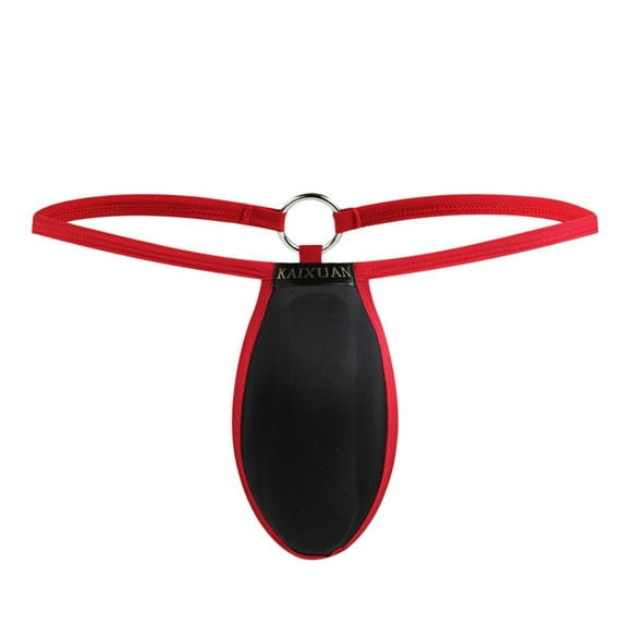 Men's Boxer Briefs Underwear Men Small Briefs Mens Brief Men Athletic Brief Bulk Underwear Mens Compression Shorts Stretch with inside Them Men's Sexy Red S