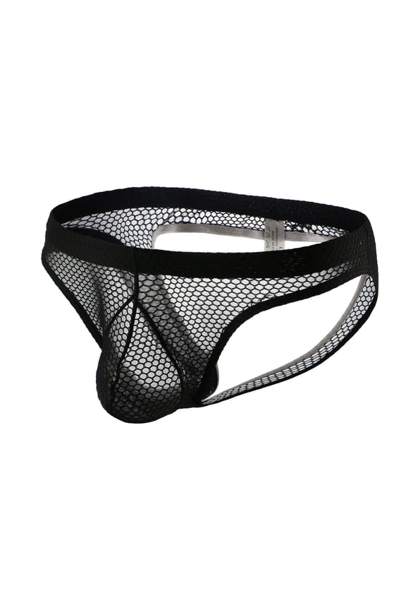 Men's Boxer Briefs Underwear Mesh Breathable Underpants