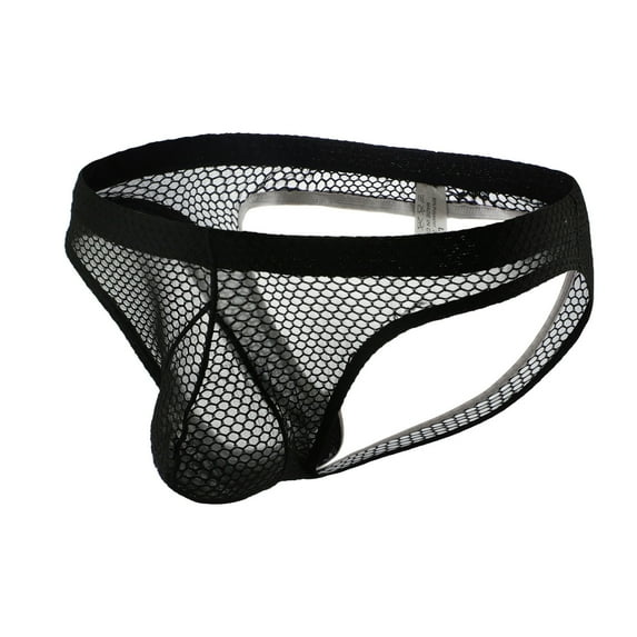 Men's Boxer Briefs Underwear Mesh Breathable Underpants