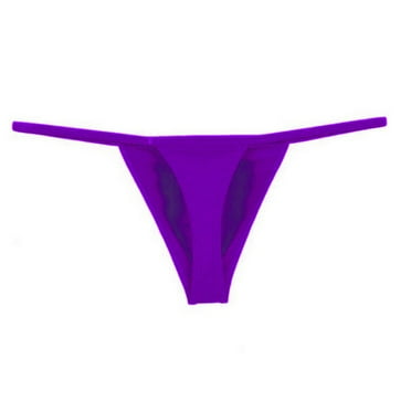 Men’s Boxer Briefs Underwear for Men Open Back Mens Underpants Low Waist Briefs G-string Thong Underwear