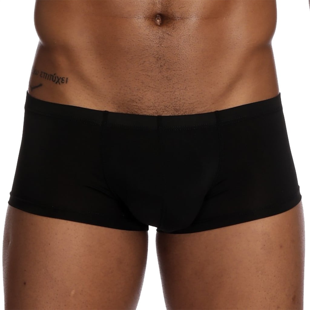 Men Sexy Lingerie Sexy Pouch Panties Lace Boxer Briefs Underwear Underpants