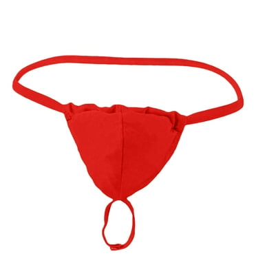 Men’s Boxer Briefs Underwear for Men Sretch G-string T-back Micro Thong Briefs Underwear
