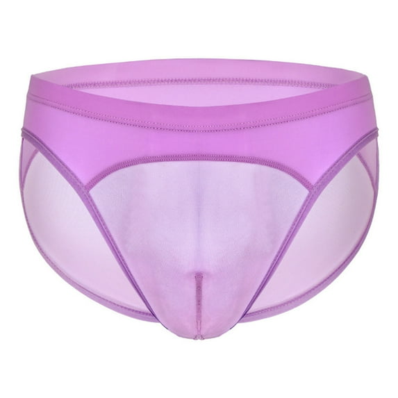 Men’s Boxer Briefs Underwear for Men Thin Mesh Translucent Simple And Comfortable Breathable Underwear
