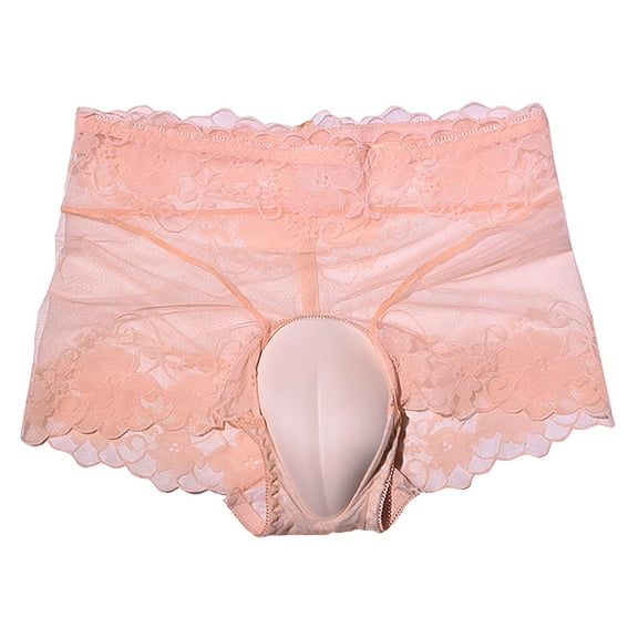 Men's Boxer Briefs Undies Matching Mens Underwear 3xl Men's Underwear Briefs Glow in The Dark Mens Men under Garments Bottoms Out Brief Bar for Men 4x for Comfort Soft Beige XL