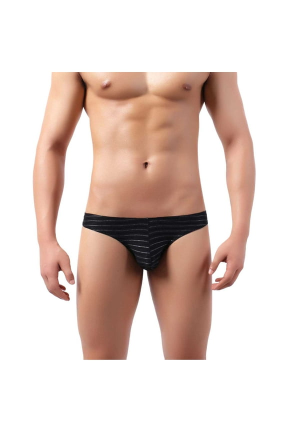 Men's Boxer Briefs Y Wick Underwear for Men Guys Briefs Socks And Underwear for Men Athletic Insert Here Shorts Big And Tall Small Brief Deliver Tomorrow M Black M