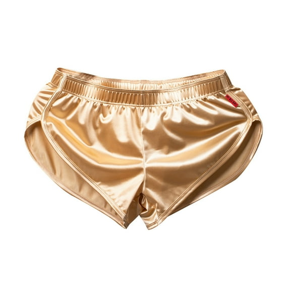 Men's Boxer Briefs beneath Underwear Mens No Sweat Underwear Mens My Package Large Briefs My Package past Purchases Bulk Pack Men Long Leg with Pouch Men Underpants Yellow XL