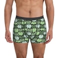 thumbnail image 1 of Men's Boxer Briefs, cute frog cartoon Soft Comfy Mens Underwear Boxer Briefs Breathable With Widen Waist, 1 of 7