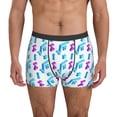 thumbnail image 1 of Men's Boxer Briefs, funny Math Symbol Print Soft Comfy Mens Underwear Boxer Briefs Breathable With Widen Waist, 1 of 7