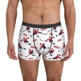 thumbnail image 1 of Men's Boxer Briefs, ice hockey player goal white Soft Comfy Mens Underwear Boxer Briefs Breathable With Widen Waist, 1 of 7