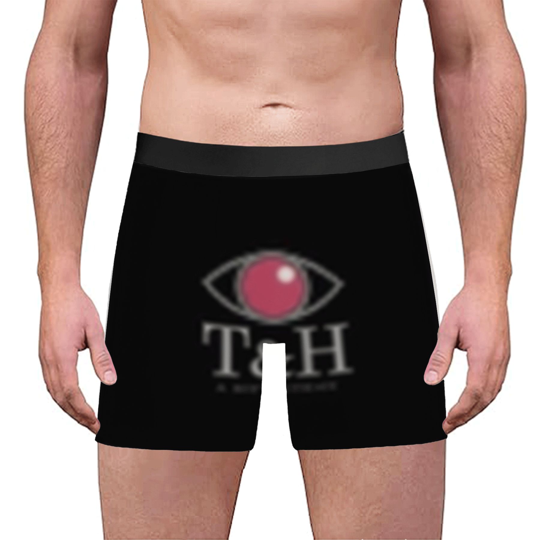 Men's Boxer Briefs with Eye ' A GOOD FIGHT IS A GOOD NIGHT ' Slogan ...