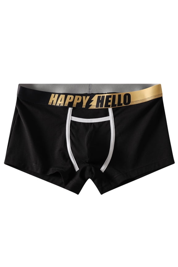 Men's Boxers Briefs Soft Breathable Regular Bulge Comfortable Soft Solid Color Cool Underwear Moisture Wicking Stretch Underpants with Contour Pouch