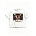 thumbnail image 1 of Men's Boxing Iron Fist Graphic T-Shirt Cotton White Short Sleeve Crewneck Oversized, 1 of 8