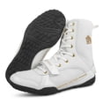 thumbnail image 1 of Men's Boxing Shoes Training Shoes Lightweight Wrestling Shoes Men Non-Slip Big Size 7-14 Comfortable Breathable Professional Men Fistfight Shoes Fitness Sneakers, 1 of 9