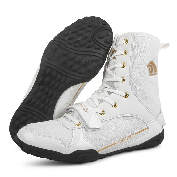 Men's Boxing Shoes Training Shoes Lightweight Wrestling Shoes Men Non-Slip Big Size 7-14 Comfortable Breathable Professional Men Fistfight Shoes Fitness Sneakers