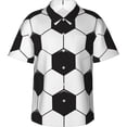 thumbnail image 1 of Men's & Boys Hawaiian Shirt Short Sleeve Tropical Holiday Summer Beach Shirts, 1 of 8
