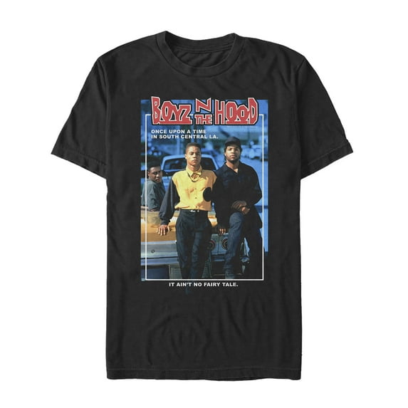 Men's Boyz n the Hood Movie Poster  Graphic Tee Black Medium