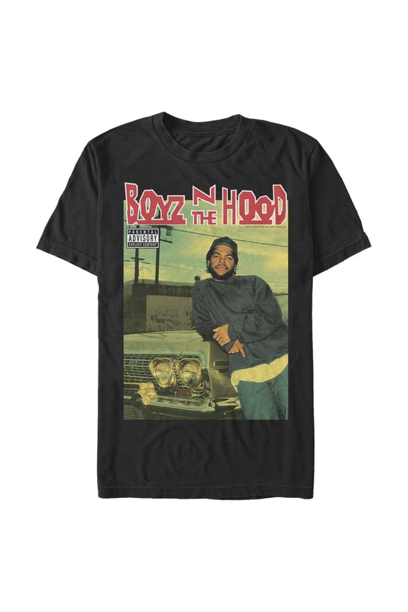 Men's Boyz n the Hood Doughboy Pose Graphic Tee Black X Large