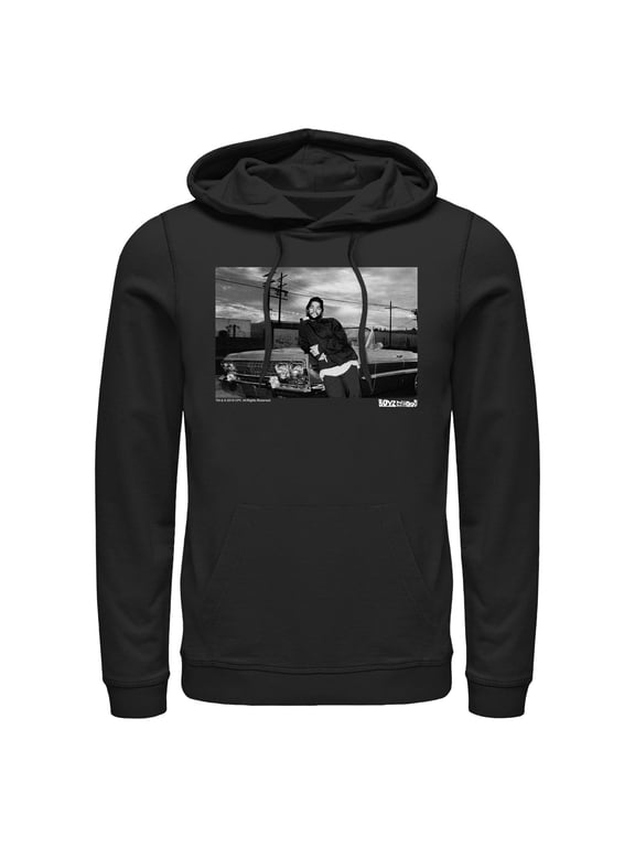 Men's Boyz n the Hood Doughboy Car Pose Pull Over Hoodie