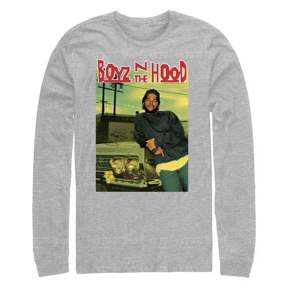 Men's Boyz n the Hood Doughboy Pose Long Sleeve Shirt