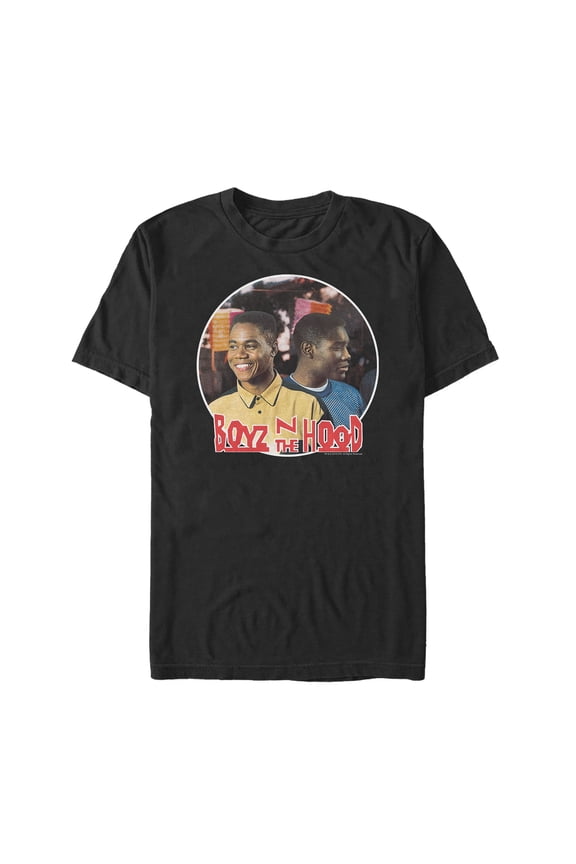 Men's Boyz n the Hood Tre & Ricky Logo  Graphic Tee Black 2X Large