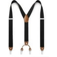 thumbnail image 1 of Men's Braces with Very Strong 4 Clips Heavy Duty Suspenders X Style Adjustable Suspender, 1 of 1