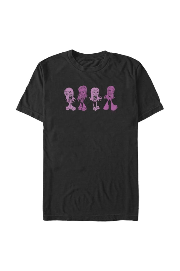 Men's Bratz Favorite Crowd Graphic Tee Black Large