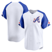 Men's Braves Baseball Team Jersey_s Fans Gift Tee Classic Sports Short Sleeved Tops Embroidered Button-down Breathable Shirt