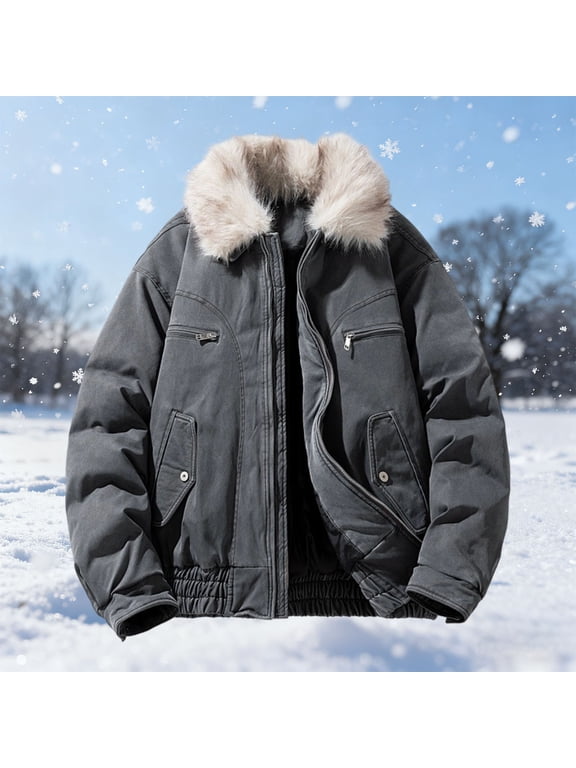 Men's Bread Style Jacket with Stand Up Collar and Zipper Cardigan Design for Casual Wear