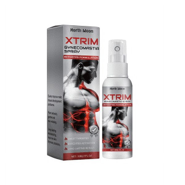 Men's Breast Care Spray, Chest Nourishing Skin Lines And Contours Moisturizing Care Spray