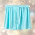 thumbnail image 1 of Men’s Breathable Briefs Elastic Waistband Split Underpants Soft Everyday Sleepwear Casual Athletic ShortsSky BlueL, 1 of 3