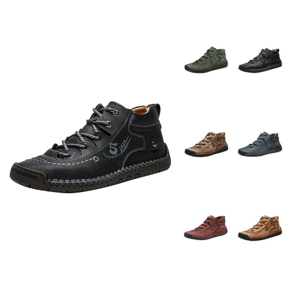 Men's Breathable On Casual Shoes For Daily Wear Comfortable Elastic Loafers Durable Walking Footwear Ideal For Spring Summer Fall With Shorts Jeans Pants Mens Athletic Shoes