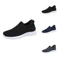 thumbnail image 1 of Men's Breathable Casual Shoes Lightweight Comfortable Walking Sneakers For Daily Wear On Flat Sole Loafers Shoes, 1 of 7
