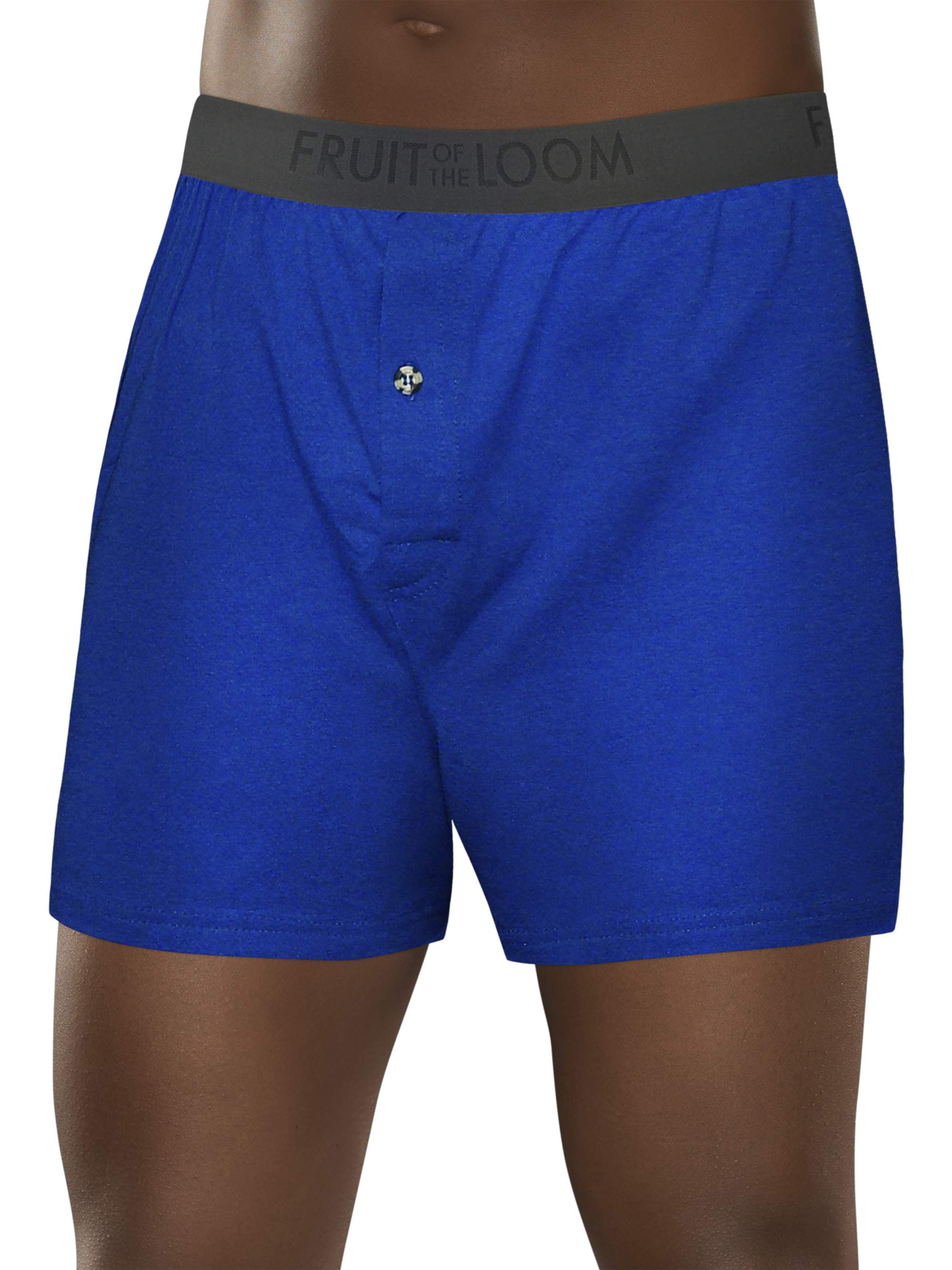 Men's Breathable Cooling Cotton Micro-Mesh Knit Boxer, 1 Pack - Walmart.com
