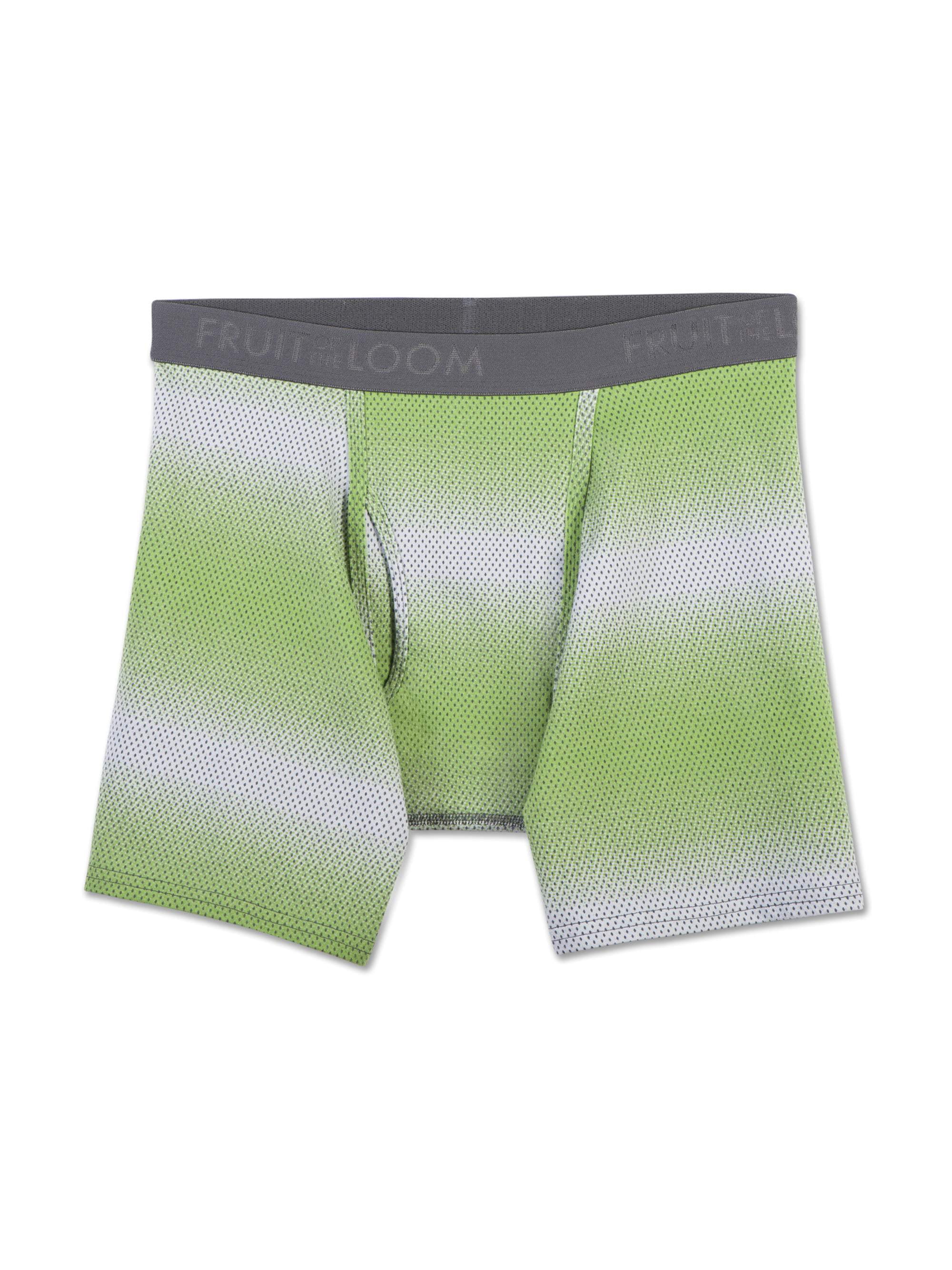 Men's Breathable Cotton MicroMesh Boxer Briefs, 1 Pack