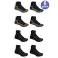 thumbnail image 1 of Men's Breathable Half Cushion Ankle Socks 8-Pack, 1 of 3