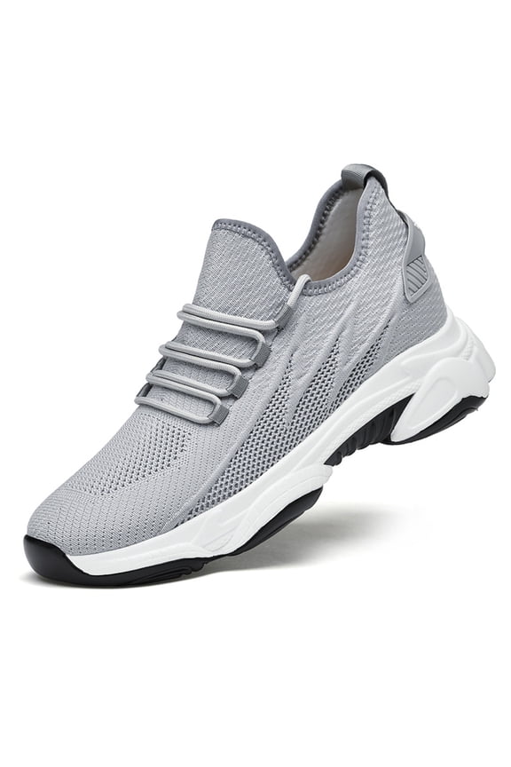 Men's Breathable High-Top Hiking Sneakers for Autumn and Winter Outdoor Adventures