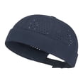 thumbnail image 1 of Men's Breathable Hop Hat, Lightweight Mesh Adjustable Quick Drying Sun Hat, Heat Dissipation Travel Sport Beach Cap with UV Protection for Outdoor Activities, 1 of 3